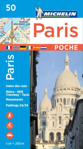 Paris Pocket - Michelin City Plan 50