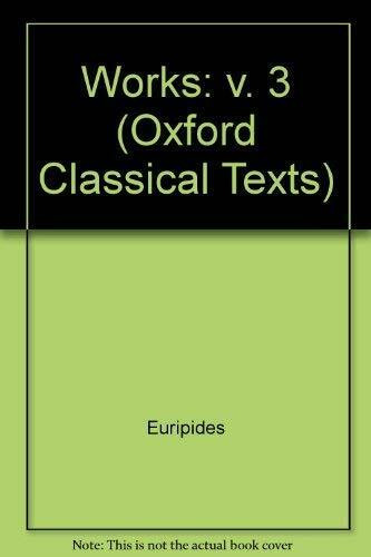 Evripidis Fabvlae (Oxford Classical Texts)