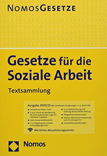 Gesetze für die Soziale Arbeit: Textsammlung - Rechtsstand: 1. August 2020