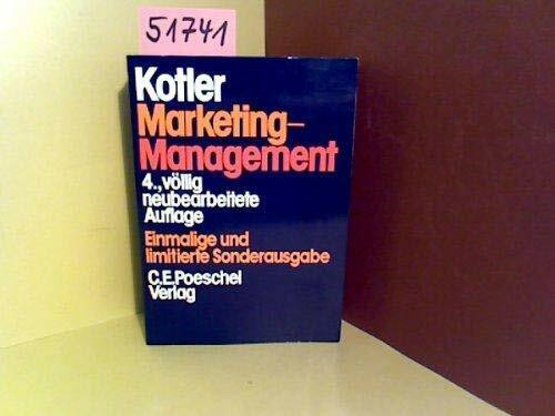 Marketing Management. Einmalige und limitierte Sonderausgabe. Analyse, Planung und Kontrolle