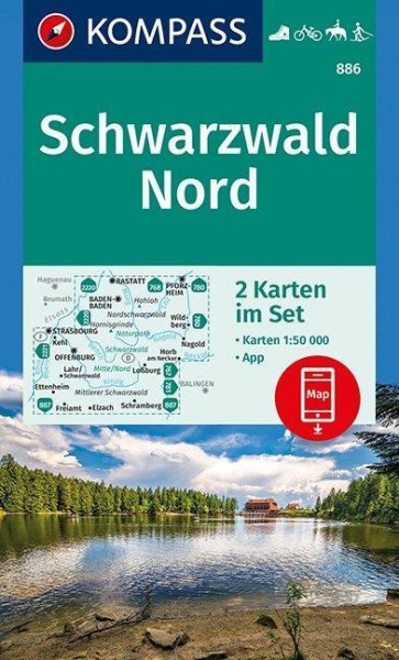 Schwarzwald Nord 1:50 000