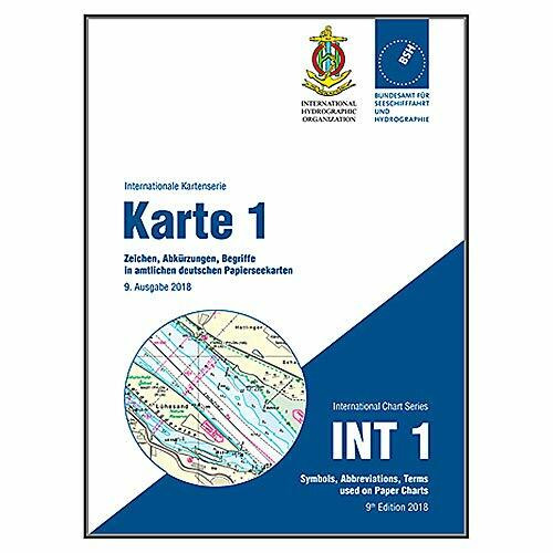 Karte 1 - Zeichen, Abkürzungen, Begriffe in amtlichen deutschen Seekarten (Internationale Kartenserie): INT 1 - Symbols, abbrevations, terms used on ... chart series) (Deutsche Seekarte)