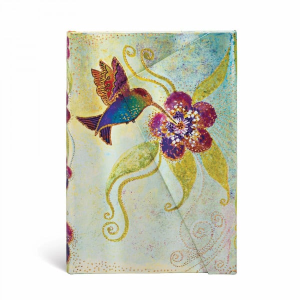 Paperblanks Whimsical Creations Notizbuch, Kolibri, Kollektion Laurel Burch – Hardcover, liniert – Mini