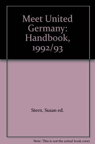Meet United Germany. Handbook 1992/93
