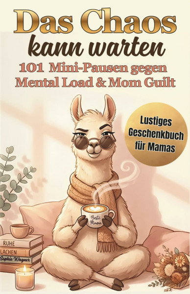 Das Chaos kann warten 101 Mini-Pausen gegen Mental Load und Mom Guilt: Mit Latte-Rezepten, Geschichten zum Lachen und Platz für DICH