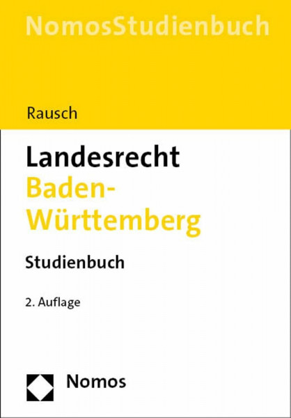 Landesrecht Baden-Württemberg: Studienbuch