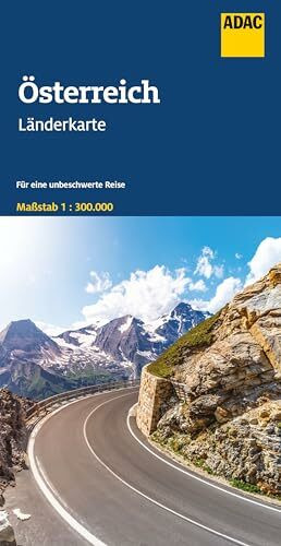 ADAC Länderkarte Österreich 1:300.000: Straßenkarte und Autokarte