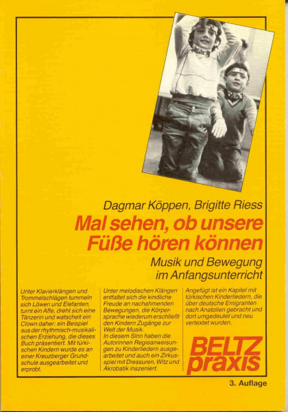Mal sehen, ob unsere Füsse hören können: Musik und Bewegung im Anfangsunterricht (Interkulturelle Erziehung in der Grundschule)