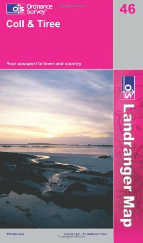 Coll and Tiree (OS Landranger Map)