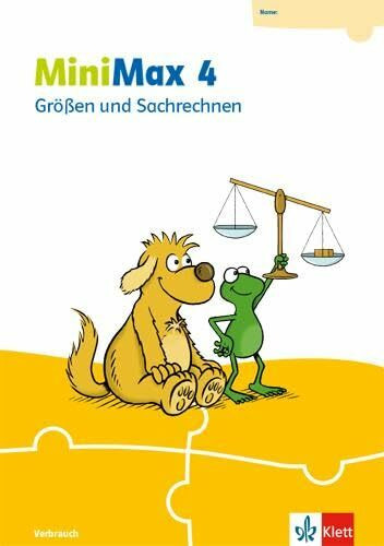 MiniMax 4: Größen und Sachrechnen - Verbrauchsmaterial Klasse 4 (MiniMax. Ausgabe ab 2019)