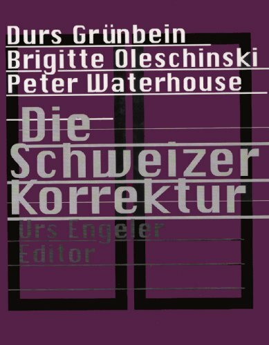 Die Schweizer Korrektur