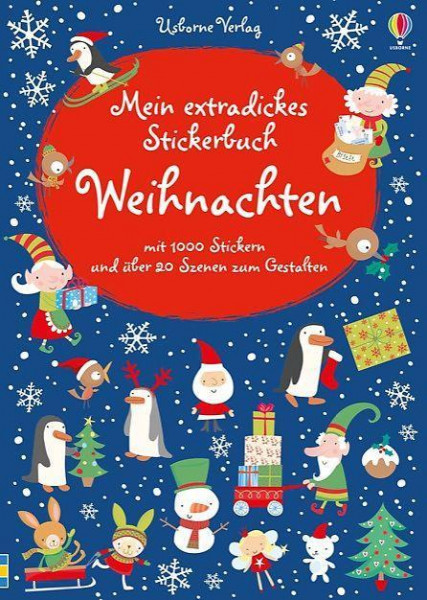 Mein extradickes Stickerbuch: Weihnachten