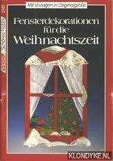 Fensterdekorationen für die Weihnachtszeit