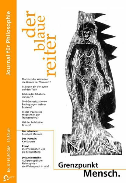 Der blaue reiter, Journal für Philosophie, Nr.4, Grenzpunkt Mensch