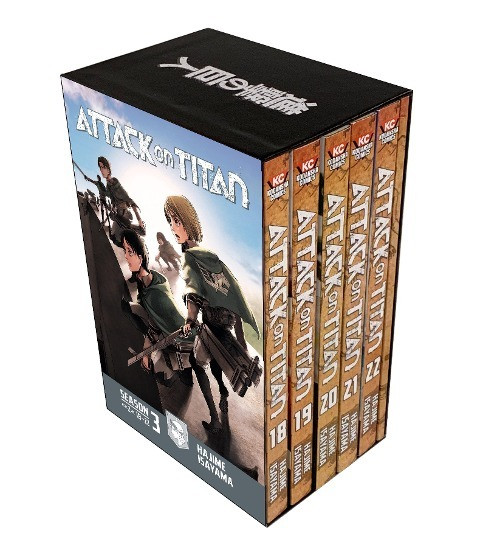 Attack on Titan Season 3 Part 2 Manga Box Set