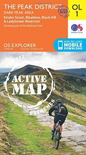 The Peak District - Dark Peak Area, Kinder Scout, Bleaklow, Black Hill & Ladybower Reservoir