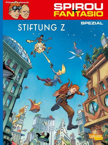 Spirou und Fantasio Spezial 27: Stiftung Z (27): frankobelgischer Klassiker