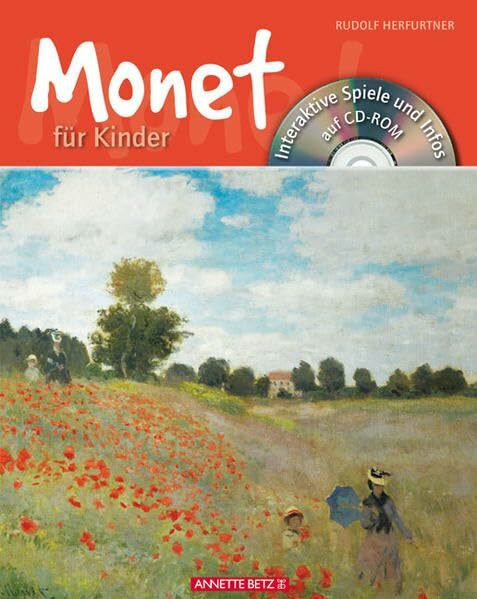 Monet für Kinder mit CD-ROM: Interaktive Spiele und Infos auf CD-ROM