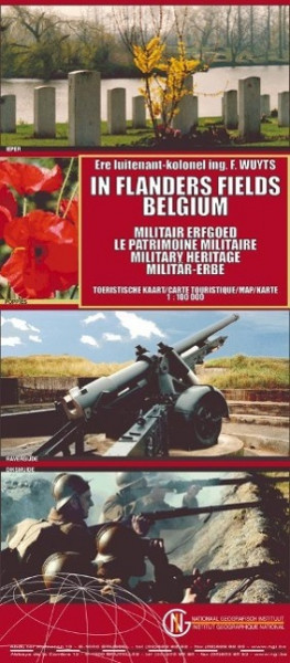 Belgien / Militär - Erbe / Flandern 1 : 100 000