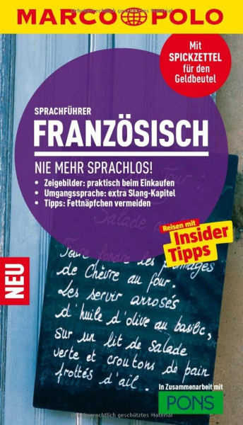 MARCO POLO Sprachführer Französisch: Nie mehr sprachlos!
