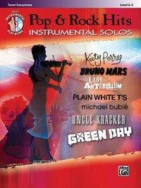 Pop & Rock Hits Instrumental Solos, Tenor Saxophone: Level 2-3 [With CD (Audio)]