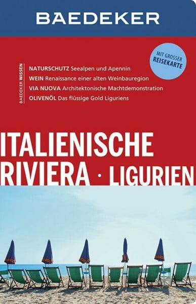 Baedeker Reiseführer Italienische Riviera, Ligurien: mit GROSSER REISEKARTE