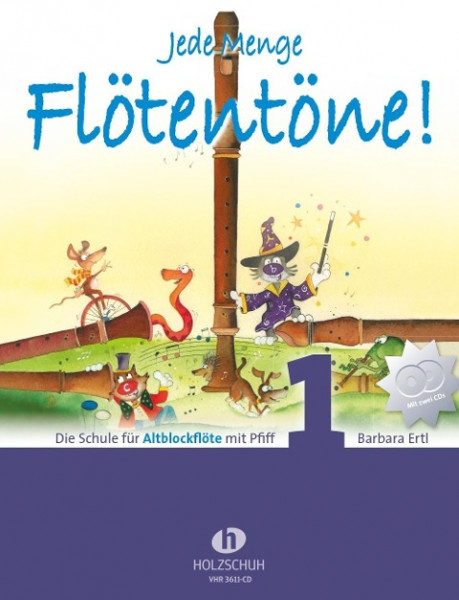 Jede Menge Flötentöne 1 (mit 2 CDs)