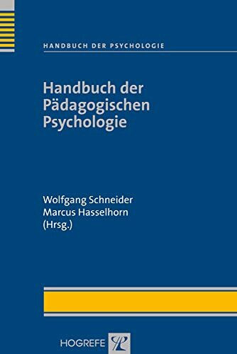 Handbuch der Pädagogischen Psychologie (Handbuch der Psychologie)