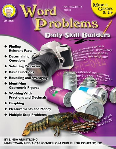 Word Problems: Math Activity Book, Middle Grades & Up (Daily Skill Builders)