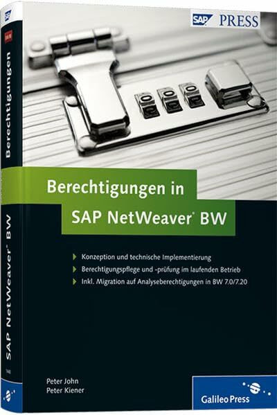 Berechtigungen in SAP NetWeaver BW (SAP PRESS)