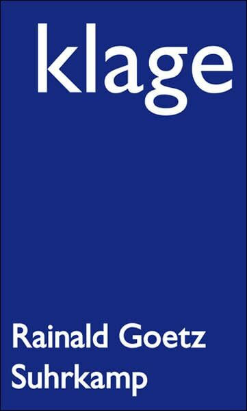 Klage: Und müsste ich gehen in dunkler Schlucht Buch 6