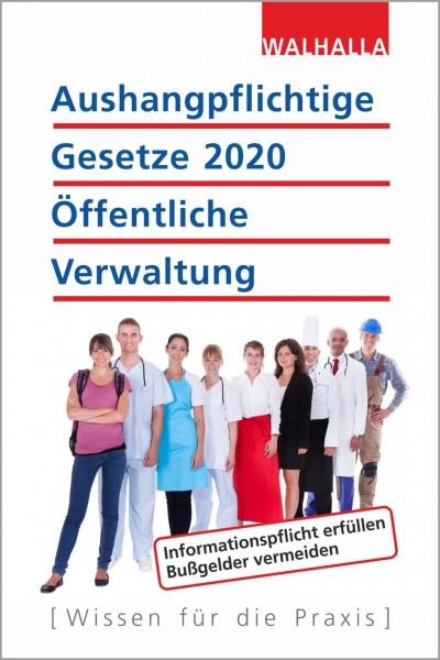 Aushangpflichtige Gesetze 2020 Öffentliche Verwaltung