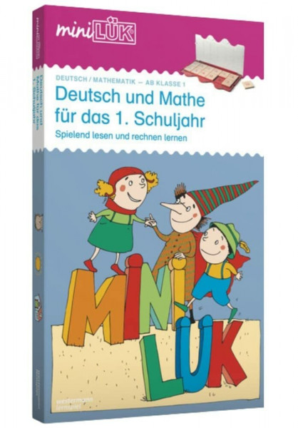 miniLÜK-Sets: miniLÜK-Set: 1. Klasse - Mathematik, Deutsch: Deutsch und Mathe für das 1.Schuljahr: Mathestation 1.Klasse / Erstlesestation 1 / ... ... 1 / Spielend lesen und rechnen lernen