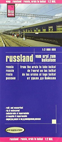 Reise Know-How Landkarte Russland - vom Ural zum Baikalsee (1:2.000.000): world mapping project