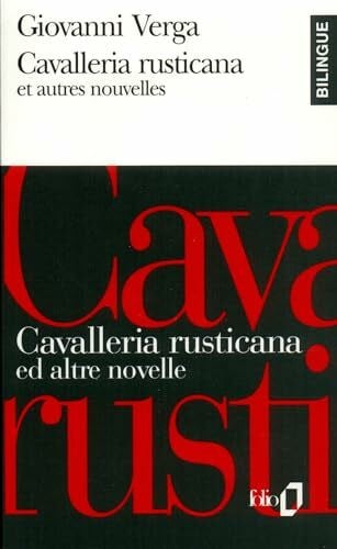 Cavalleria Rustic Et F: Ed altre novelle (Folio Bilingue)