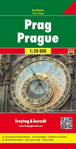 Prag Stadtplan 1 : 20 000
