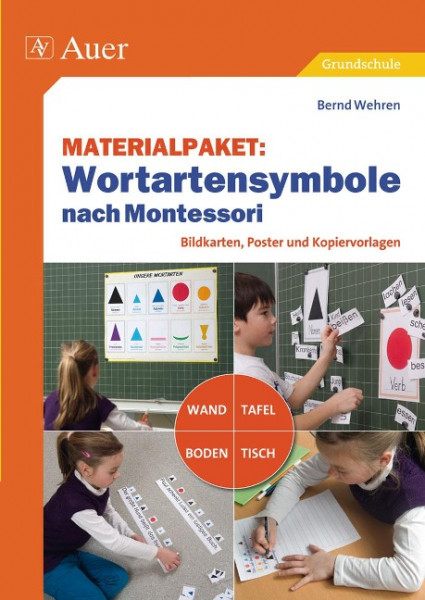 Materialpaket Wortartensymbole nach Montessori