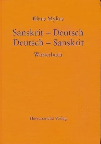 Sanskrit-Deutsch /Deutsch-Sanskrit: Wörterbuch