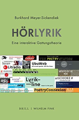 Hörlyrik: Eine interaktive Gattungstheorie
