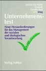 Unternehmenstest: Neue Herausforderungen für das Management der sozialen und ökologischen Verantwortung: Neue Herausforderungen für das Management der ... Inst. f. Markt, Umwelt, Gesellschaft (imug)