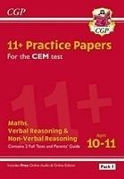 11+ CEM Practice Papers: Ages 10-11 - Pack 1 (with Parents' Guide & Online Edition): unbeatable practice for the 2022 tests