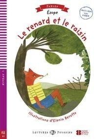 Le renard et les raisins. Buch + Multi-ROM + Video