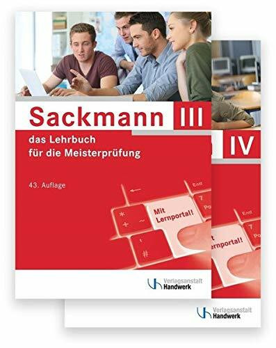 Sackmann - das Lehrbuch für die Meisterprüfung: Teil III und IV mit Lernportal