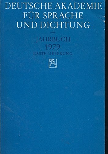 Deutsche Akademie für Sprache und Dichtung. Jahrbuch 1990 Deutsche Akademie für Sprache und Dichtung. Jahrbuch 1990