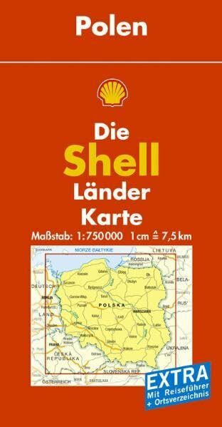 Polen: 1:750000 (Shell Länderkarte)