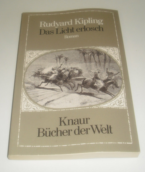 Das Licht erlosch. Roman.