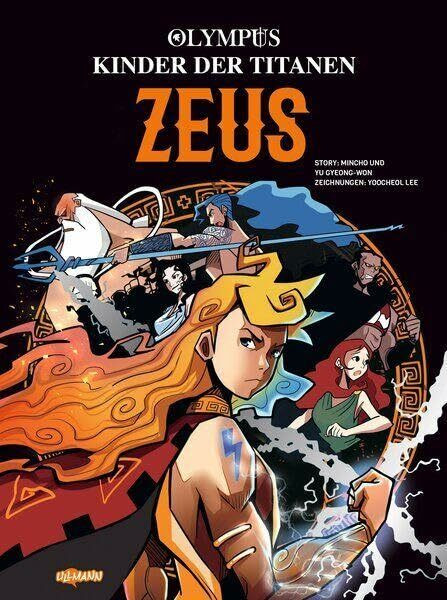 Olympus - Kinder der Titanen - Zeus: Ein junger Zeus, mächtige Titanen und packende Kämpfe – die griechische Mythologie neu erzählt im coolen Manhwa/Manga-Stil ab 9 Jahren