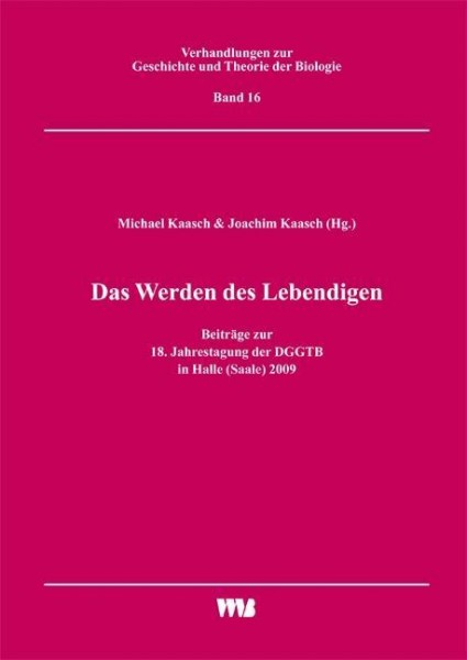 Das Werden des Lebendigen