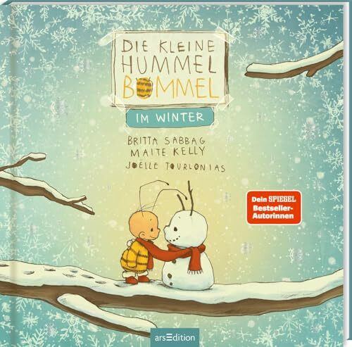 Die kleine Hummel Bommel – Im Winter: Bilderbuch ab 3 Jahren über die schönste Zeit des Jahres, Geschenk für Jungen und Mädchen