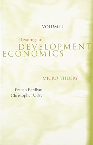 Readings in Development Economics: Micro-Theory (Mit Press Readings in Economics)